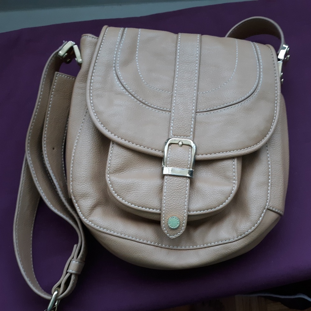 Camel Steve Madden Cross-body Bag